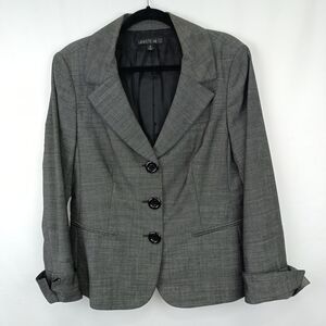 Lafayette 148 New York Gray Women's Blazer